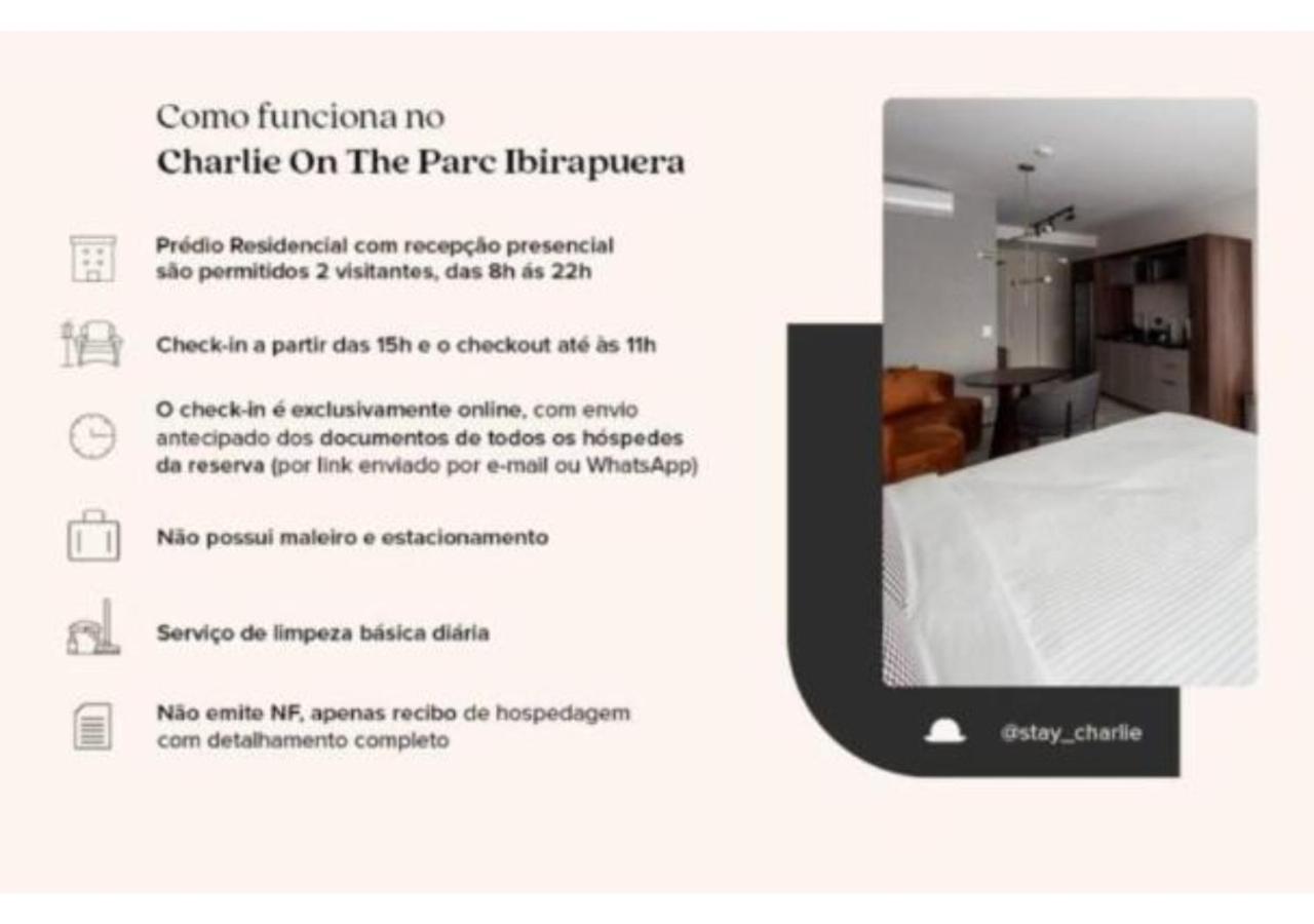 סאו פאולו Charlie On The Parc Ibirapuera Hotel מראה חיצוני תמונה
